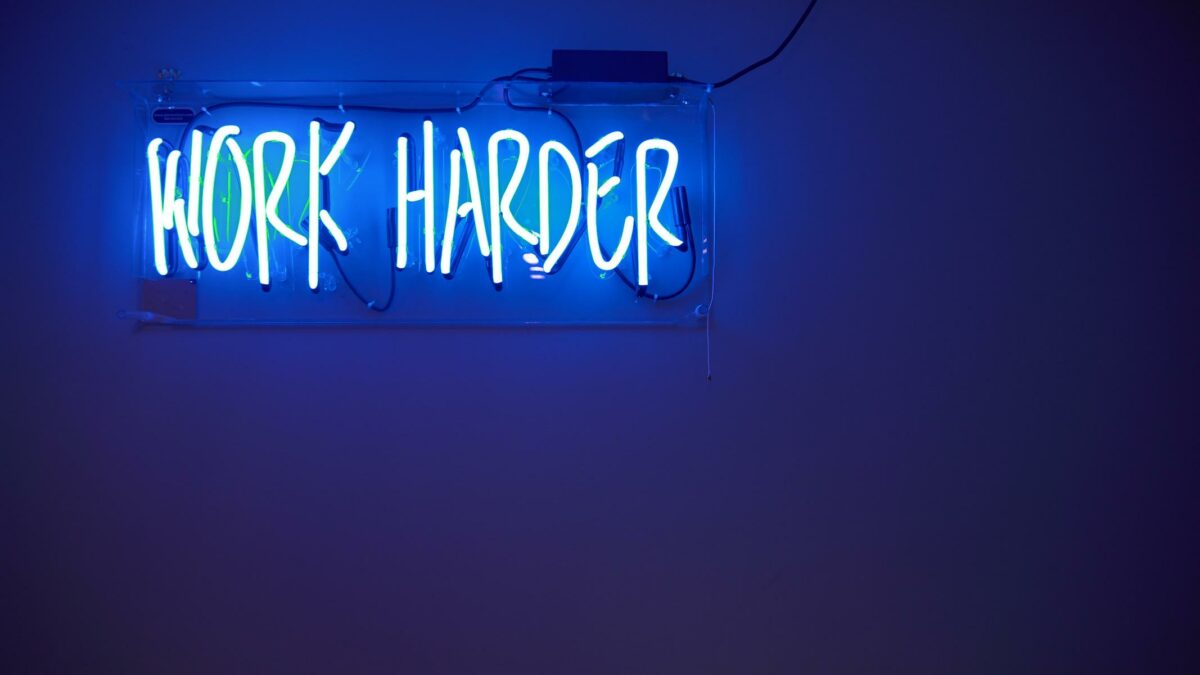 Harte Arbeit