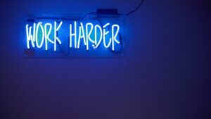 Harte Arbeit